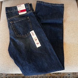 NWT - Old Navy Boys 14 Husky Straight Leg Jeans